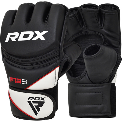 Перчатки тренировочные RDX Grappling F12 S черн.